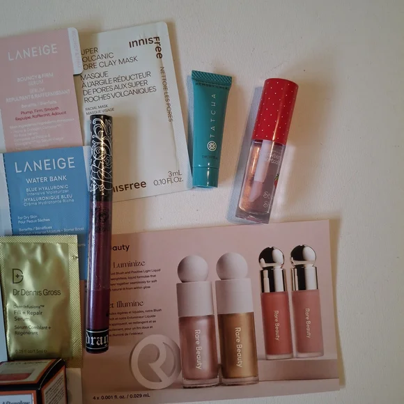 Set kit bundle travel sizes full sizes Tatcha Sunday Riley Sample Assortment - Picture 2 of 5